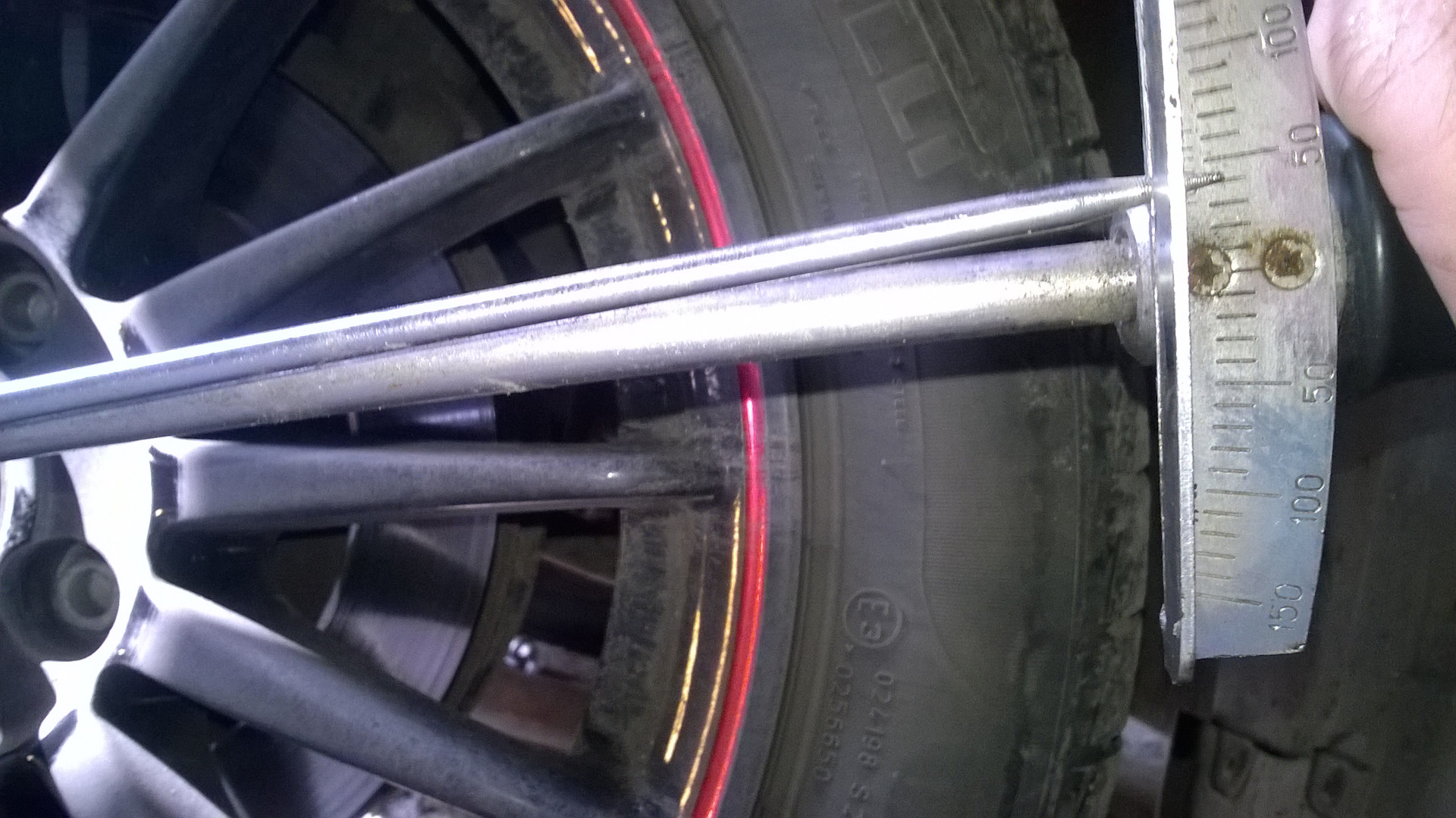 Проверяем преднатяг винтовой блокировки… — Lada Гранта лифтбек, 1,6 л ...