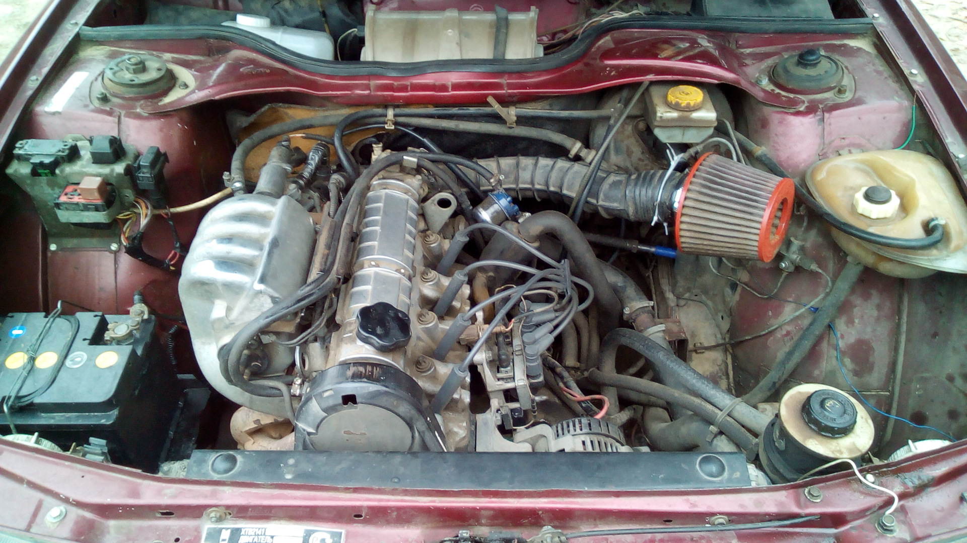 Установка гидроручника. Обзавелся бампером. ДПДЗ от ланоса. DOHC почти ...