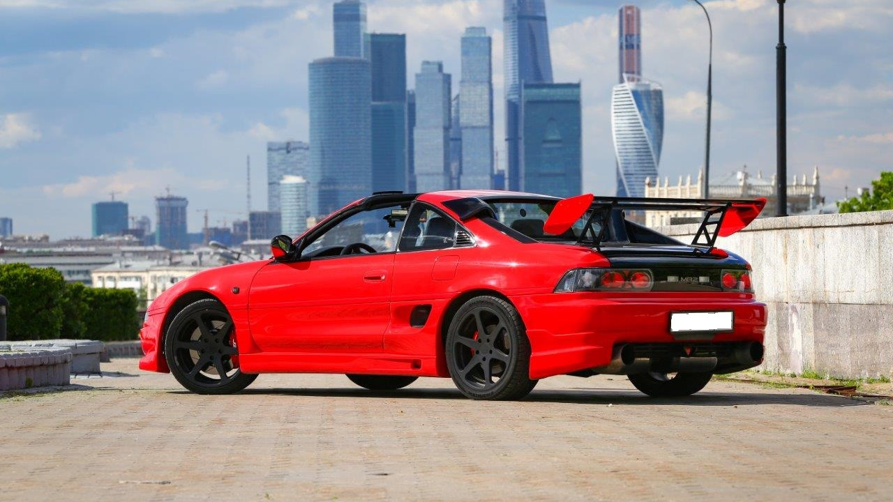 Toyota mr2 Red