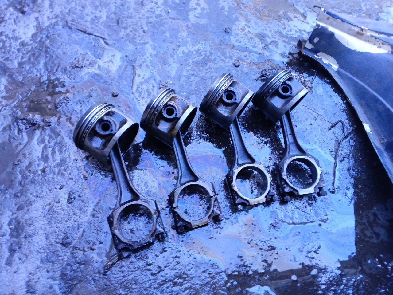 Отмывка всех узлов двигателя — Volkswagen Golf Mk2, 1,8 л, 1989 года ...