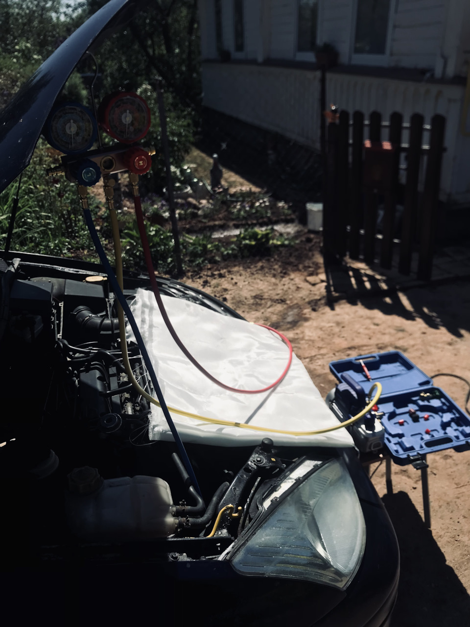 Восстановление кондиционера ч.1 — Ford Focus I Hatchback, 1,6 л, 2000 ...