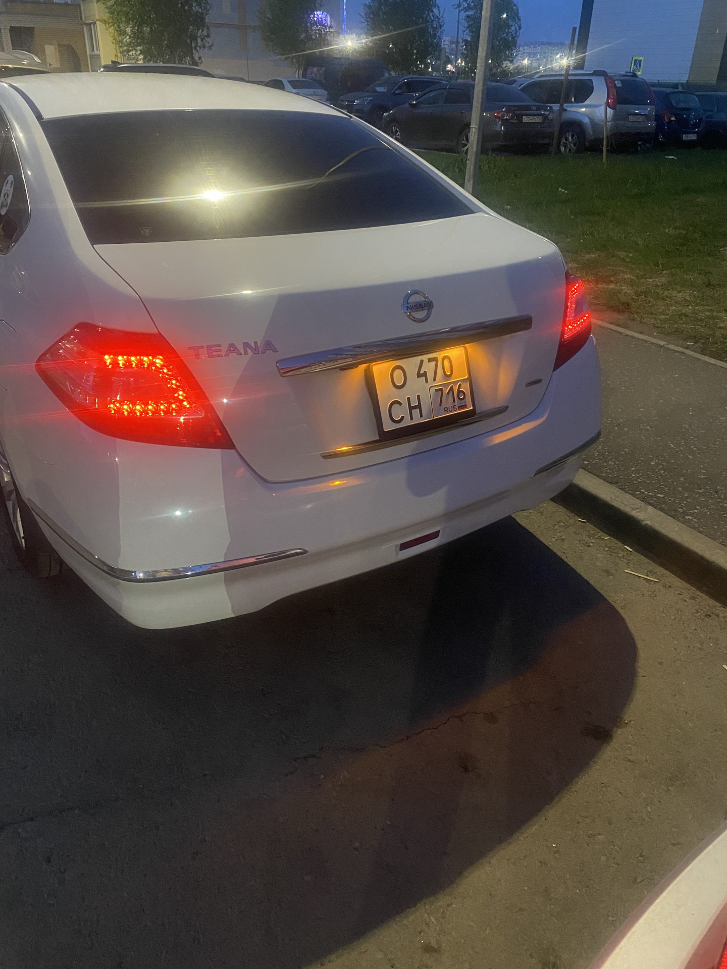 Оранжевые габариты — Nissan Teana (J32), 2,5 л, 2013 года | аксессуары ...