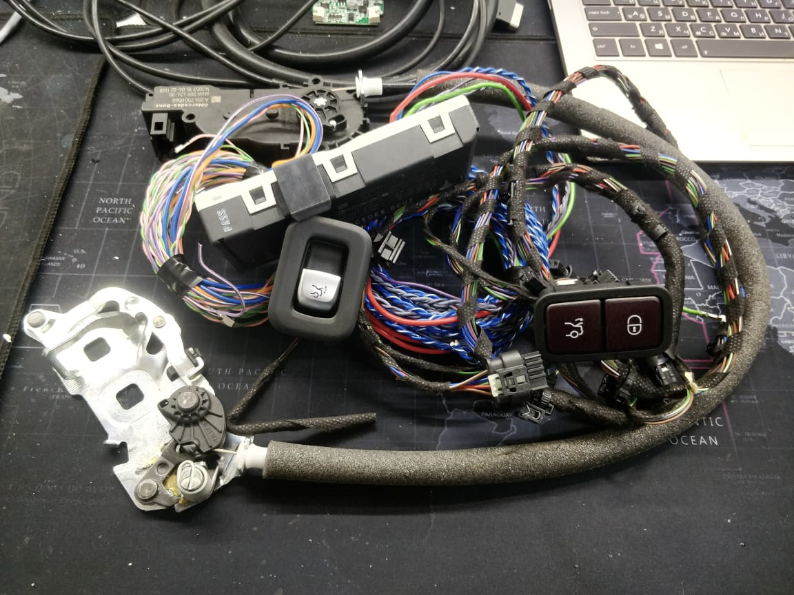 Электро багажник — Mercedes-Benz C-class (W205), 1,6 л, 2014 года ...