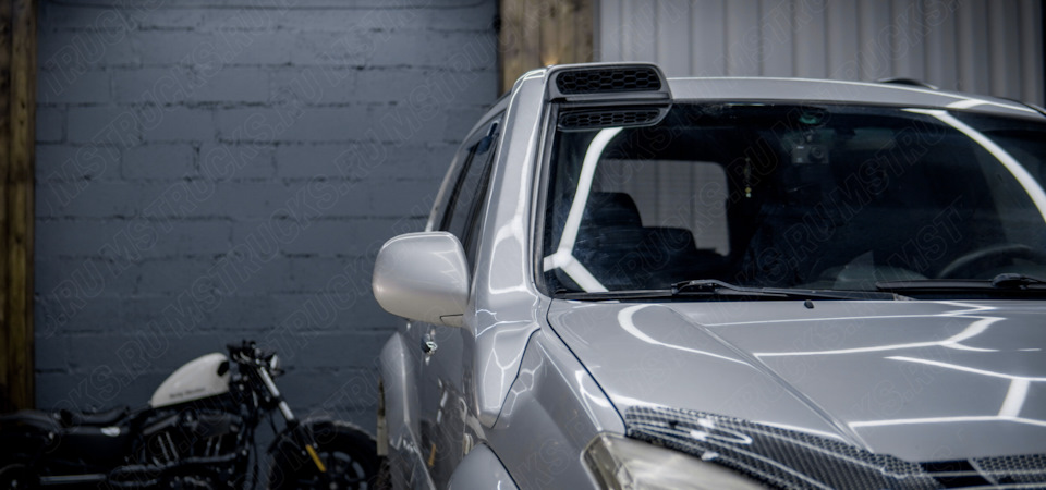 Аэродинамический шноркель MONS-OFFROAD — Toyota Land Cruiser Prado 120-series