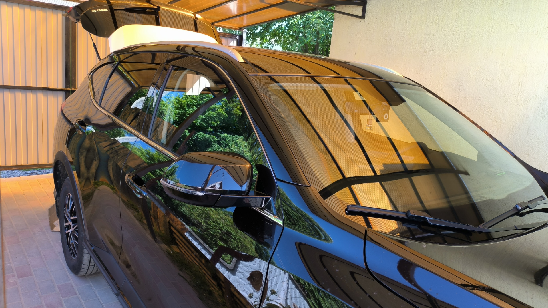 Установка дефлекторов окон на 6 частей 2D — Haval F7, 1,5 л, 2023 года ...