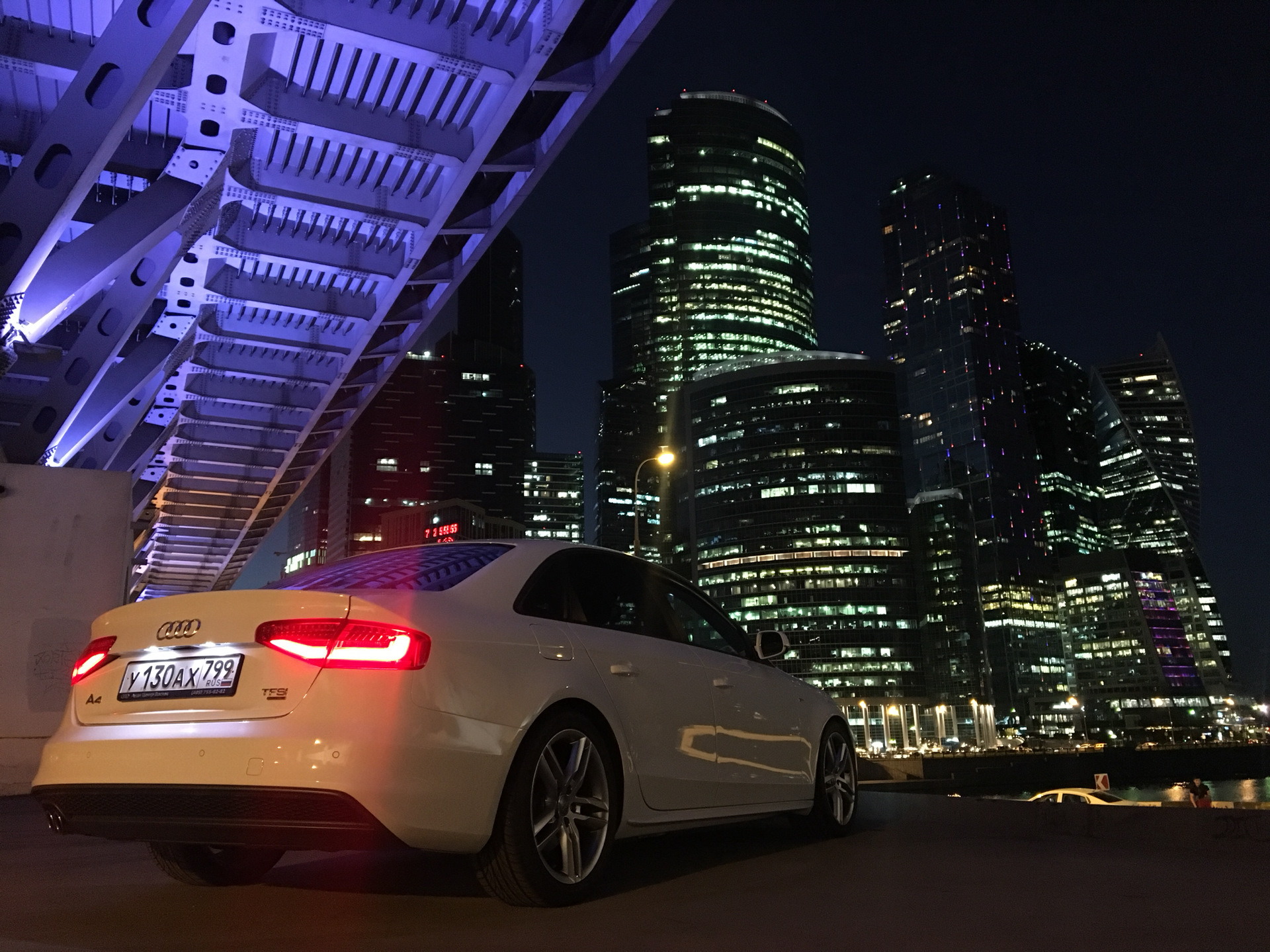 Ночные покатушки Audi a6