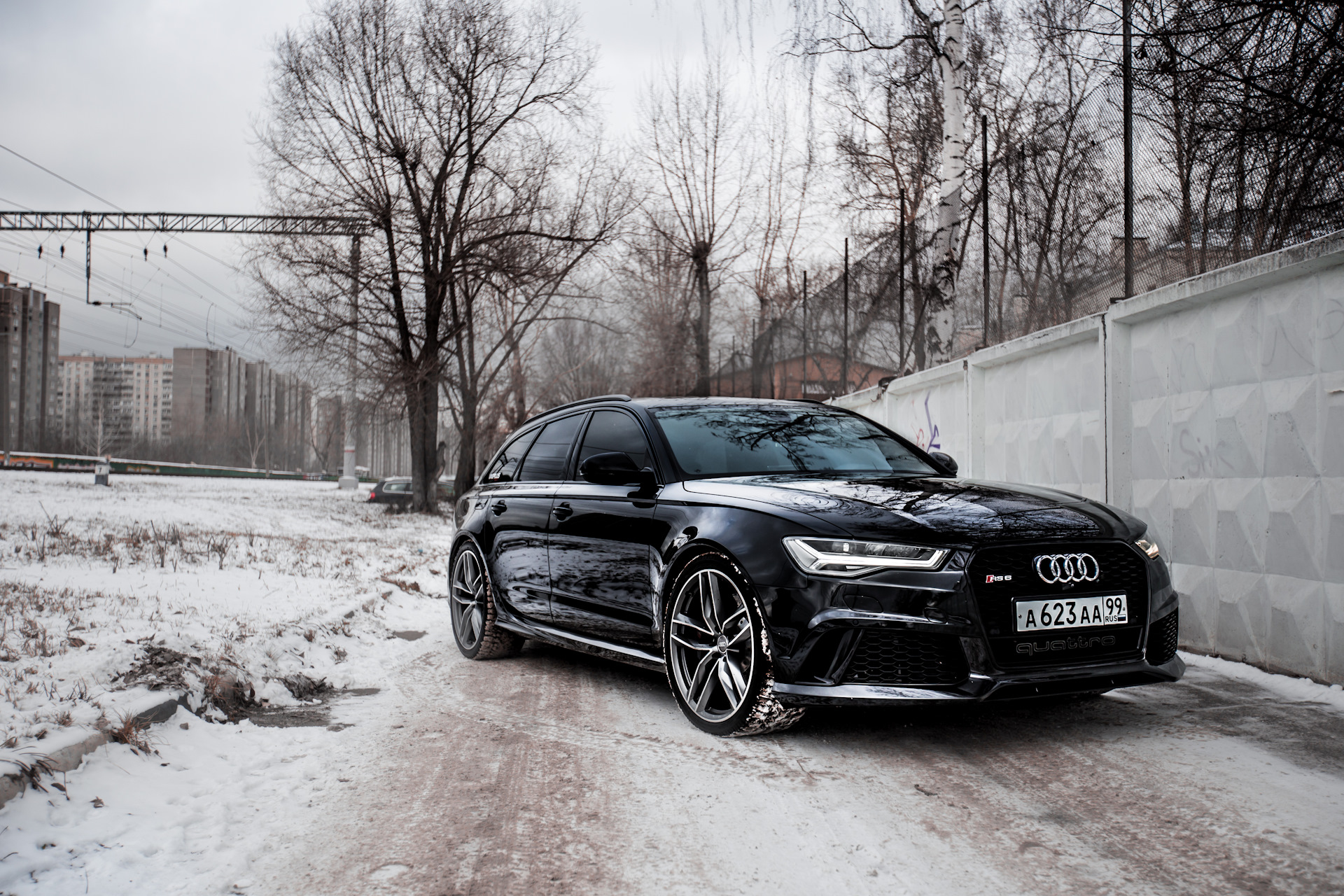 Audi rs6 Winter