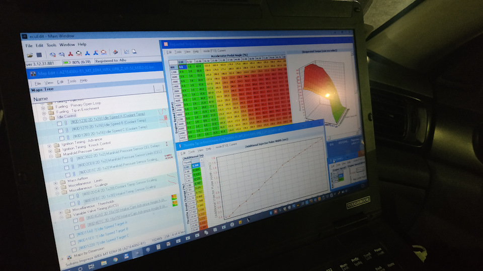 Итоговое наполнение и другие интересные данные :) — Subaru Impreza WRX (GH/GE/GV/GR). Запчасти на фото: 8001270, 8001280, SC0200
