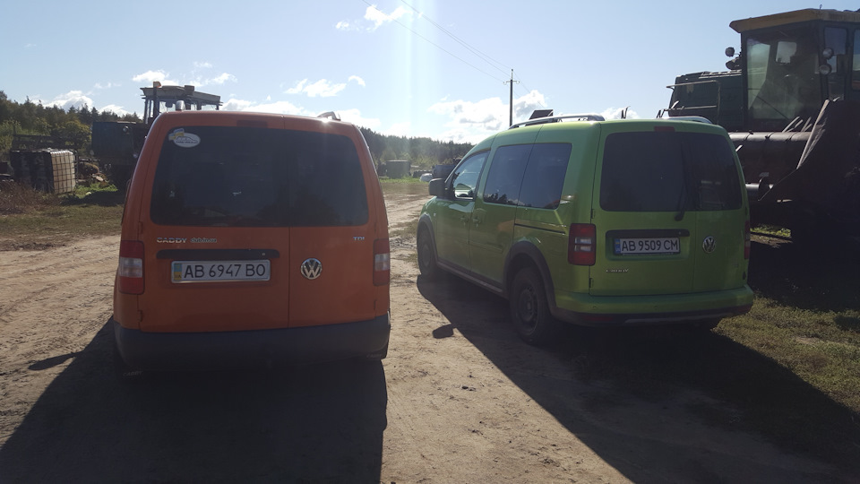 Photo from the logbook Volkswagen Caddy (3G)