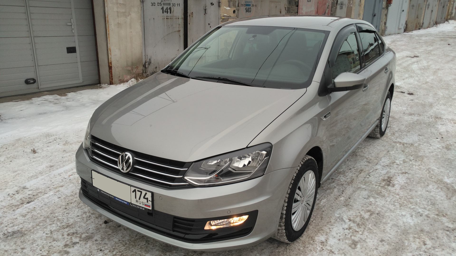 Volkswagen Polo Sedan 1.4 бензиновый 2018 | 1.4 TSI на DRIVE2