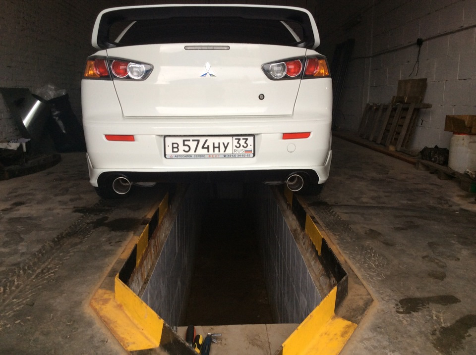 Фото в бортжурнале Mitsubishi Lancer X