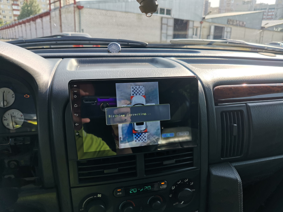 калибровка камер 360 — Jeep Grand Cherokee (WJ), 4,7 л, 2000 года ...