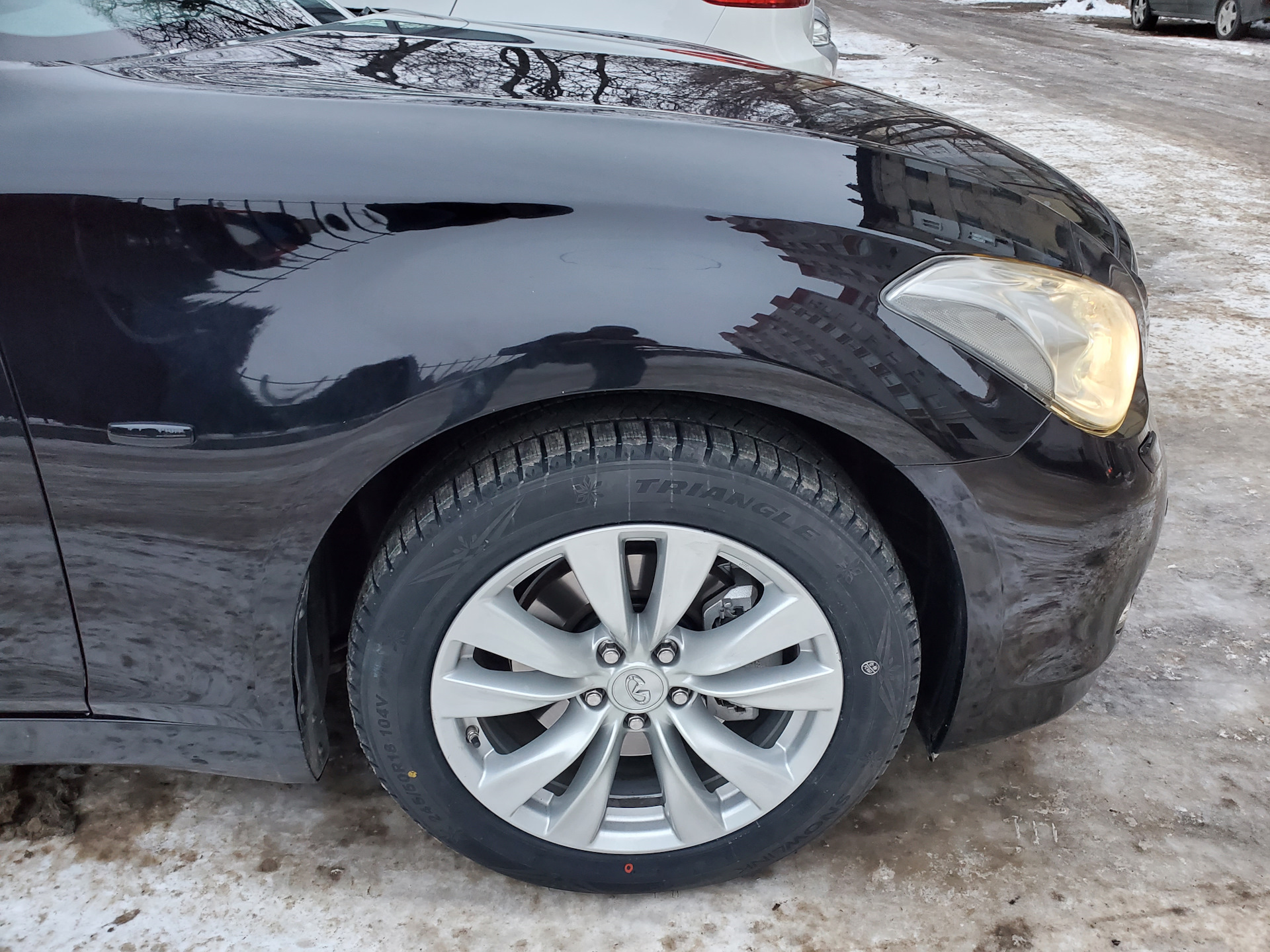 Старые Nokian Hakkapeliitta или новые Triangle — Infiniti M (3G), 3,7 л ...