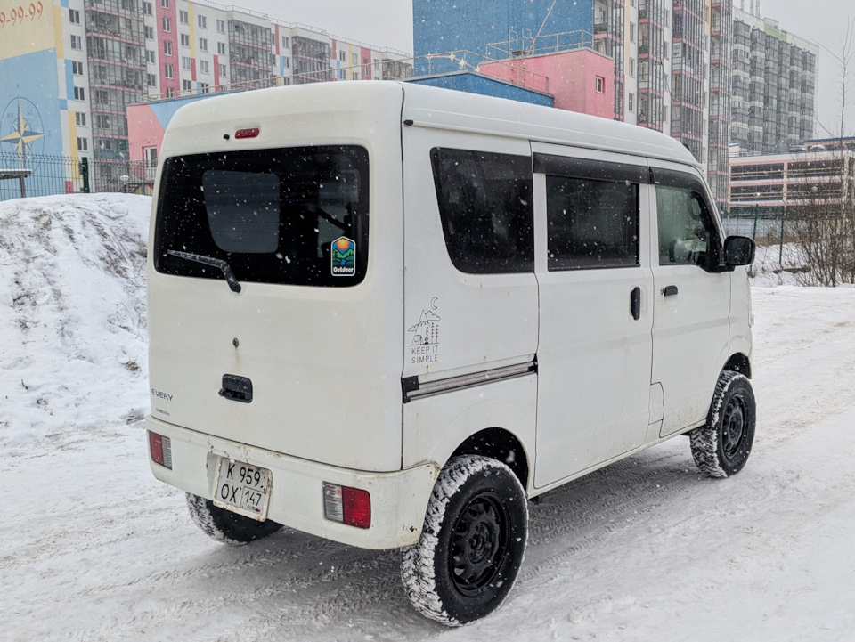 Фото в бортжурнале Suzuki Every (DA17)