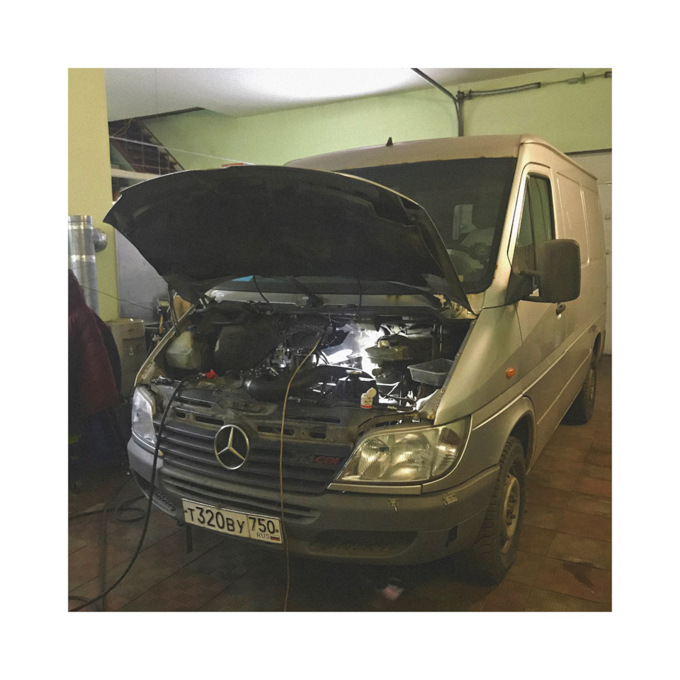ФОРСУНОЧКАМ САЛАМ! — Mercedes-Benz Sprinter (1G), 2,2 л, 2002 года ...