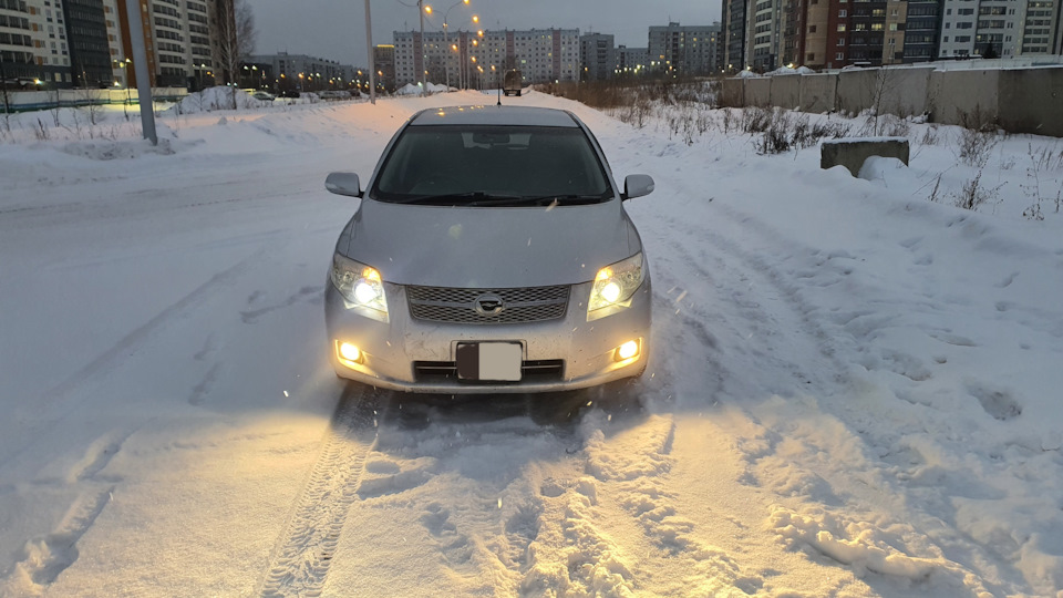 Результат снаружи — Toyota Corolla Fielder (E140)