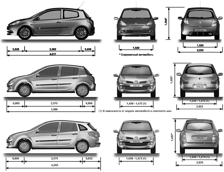 Renault clio 2 схемы