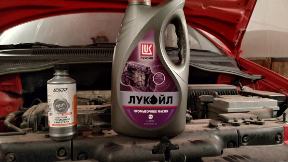 Промывка двигателя, замена масла и промывка форсунок — Hyundai Getz, 1 ...