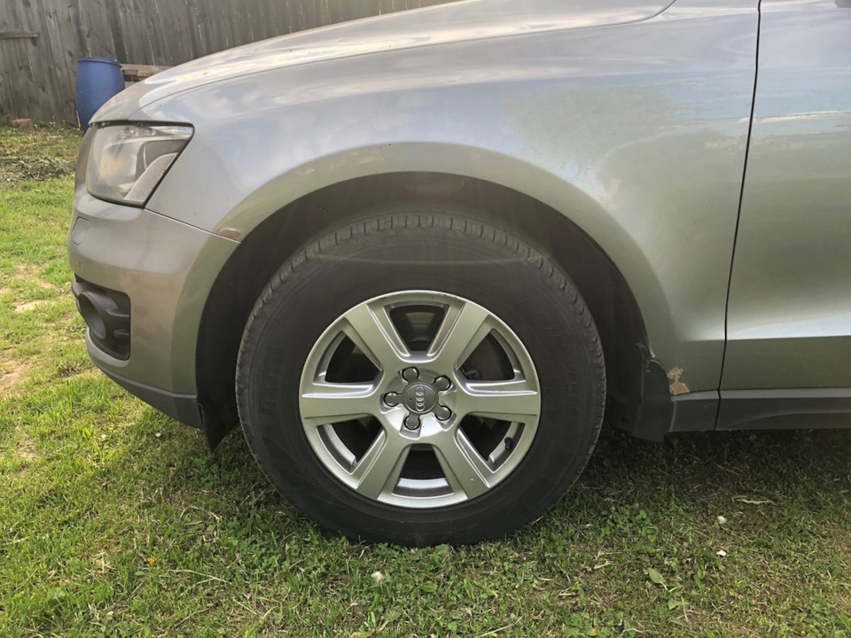 Болячки ВАГа Покраска фото ДО — Audi Q5 (1G), 2 л, 2011 года | кузовной ...