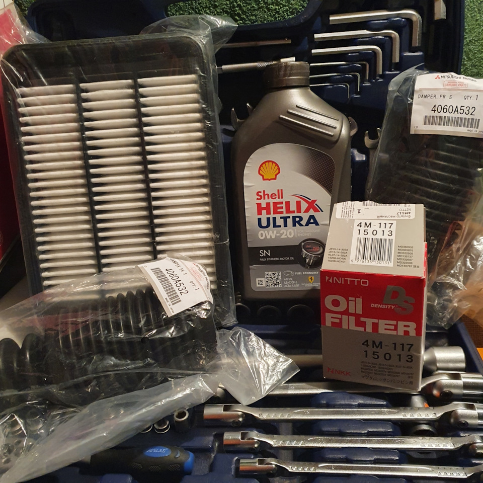 Устранение стука — Mitsubishi Lancer X, 1,6 л, 2012 года | плановое ТО ...