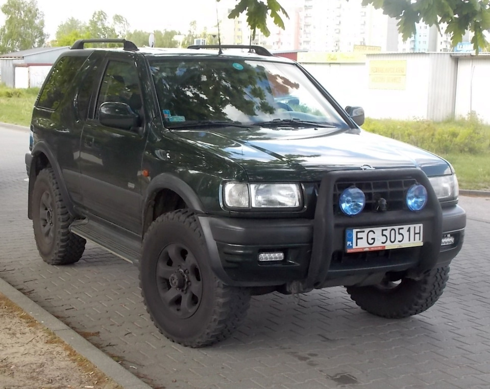 Photo from the logbook Opel Frontera B