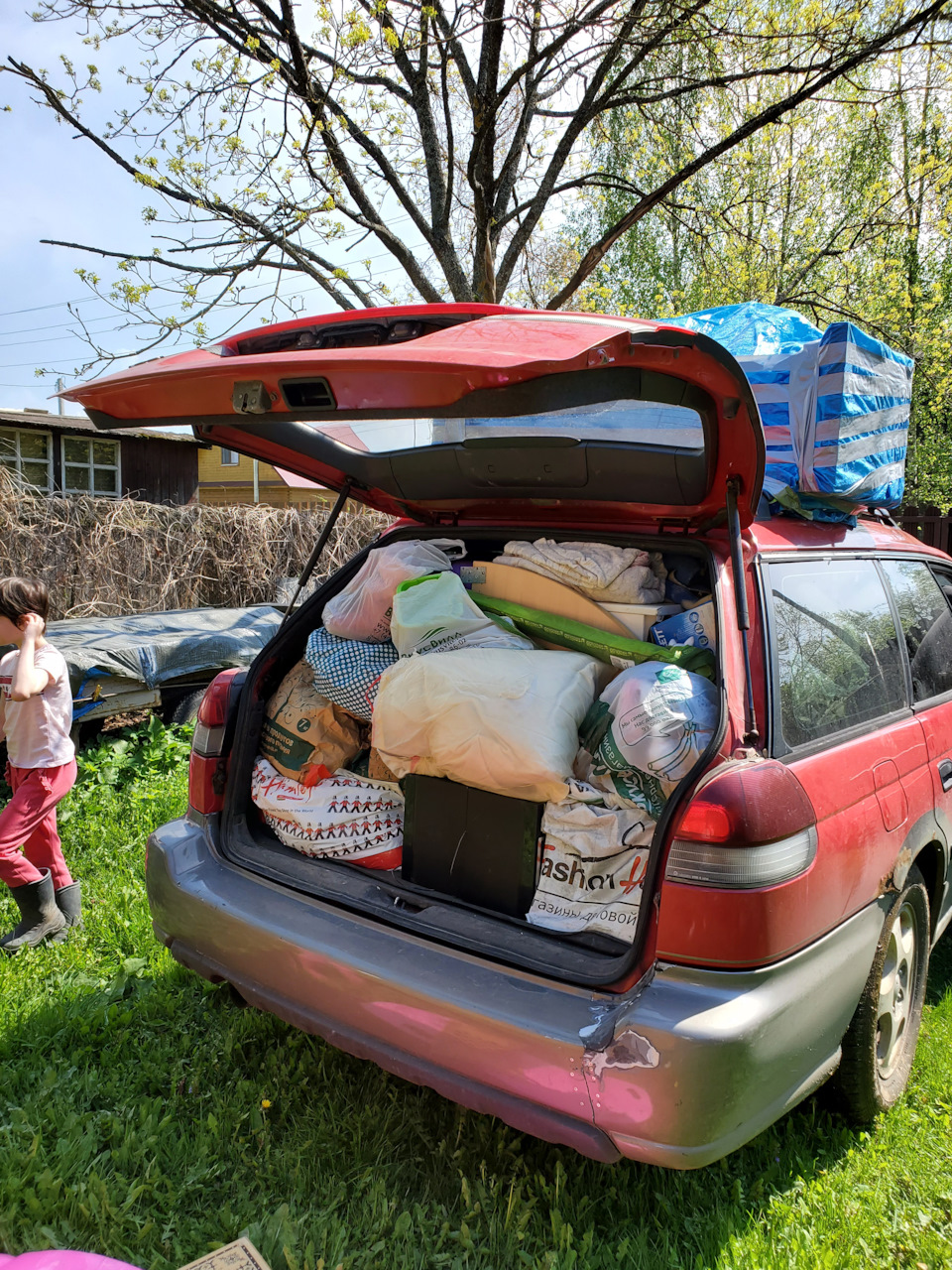 Влияние веса и аэродинамики на расход. — Subaru Outback (BG), 2,5 л, 1999  года | наблюдение | DRIVE2