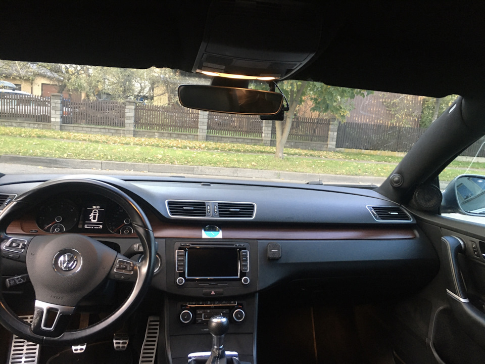 Салонное зеркало от б8 — Volkswagen Passat Variant (B6), 2 л, 2005 года ...