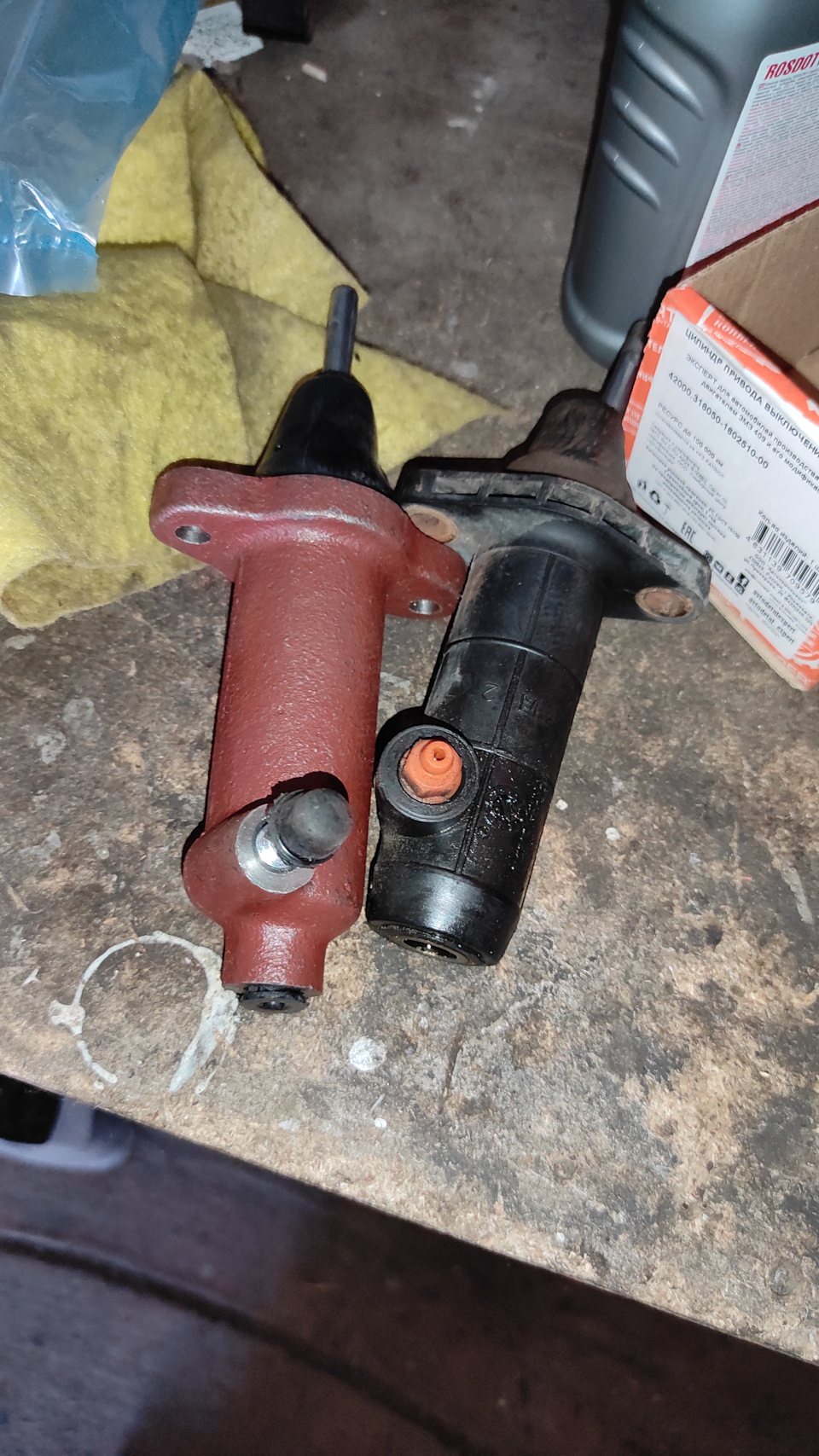 Проблемы с выжимом сцепления. — УАЗ Patriot, 2,7 л, 2018 года | поломка ...