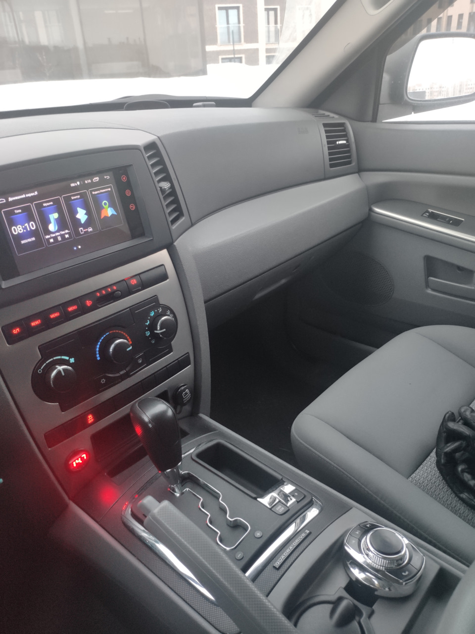 Рабочее место водителя — новая шкала отопителя — Jeep Grand Cherokee ...