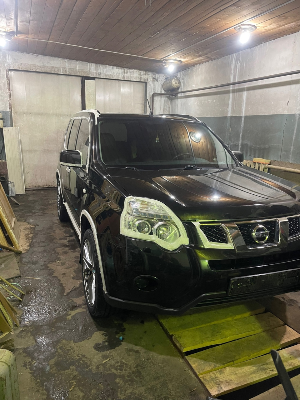 Полировка кузова. — Nissan X-Trail II (t31), 2 л, 2014 года | кузовной  ремонт | DRIVE2