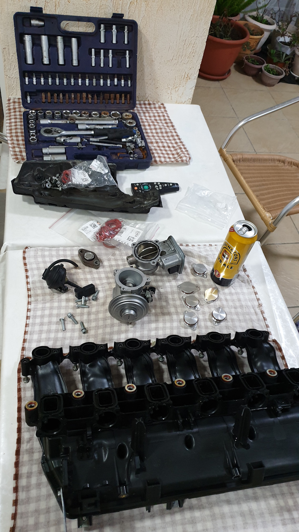 Решил удалить вихревые и егр. Подготовка к stage1 — BMW X5 (E70), 3 л ...