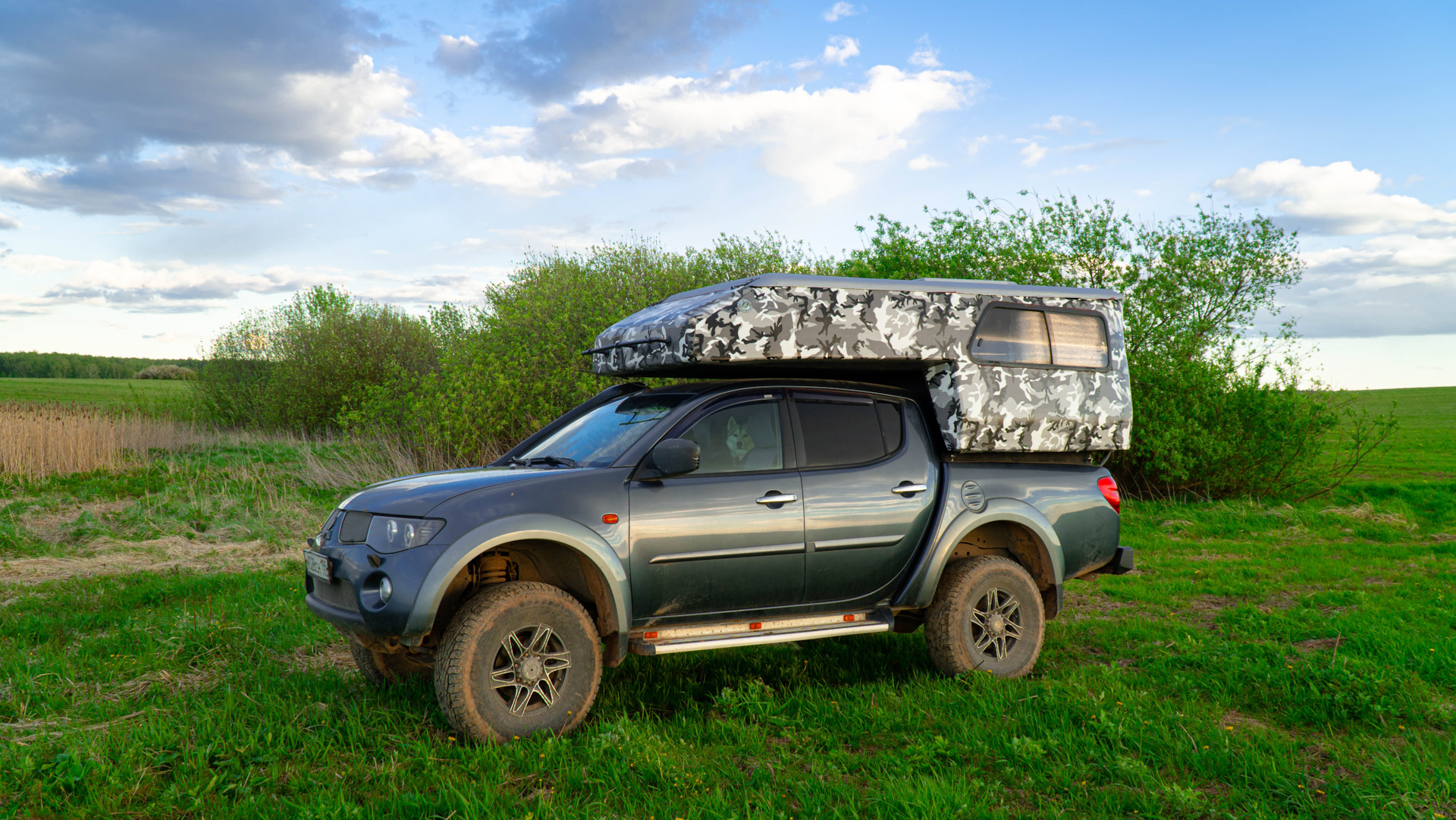 Mitsubishi l200 автодом