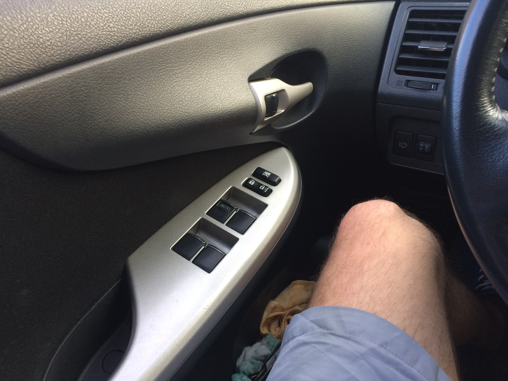 Невидимый стайлинг — Toyota Corolla (140/150), 1,6 л, 2007 года ...