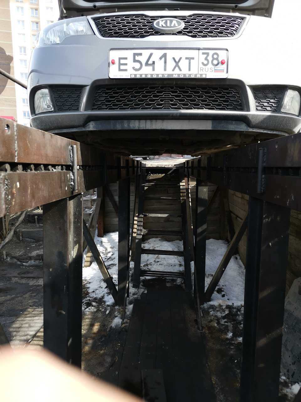 Замена масла и салонного фильтра — KIA Cerato (2G), 1,6 л, 2012 года ...