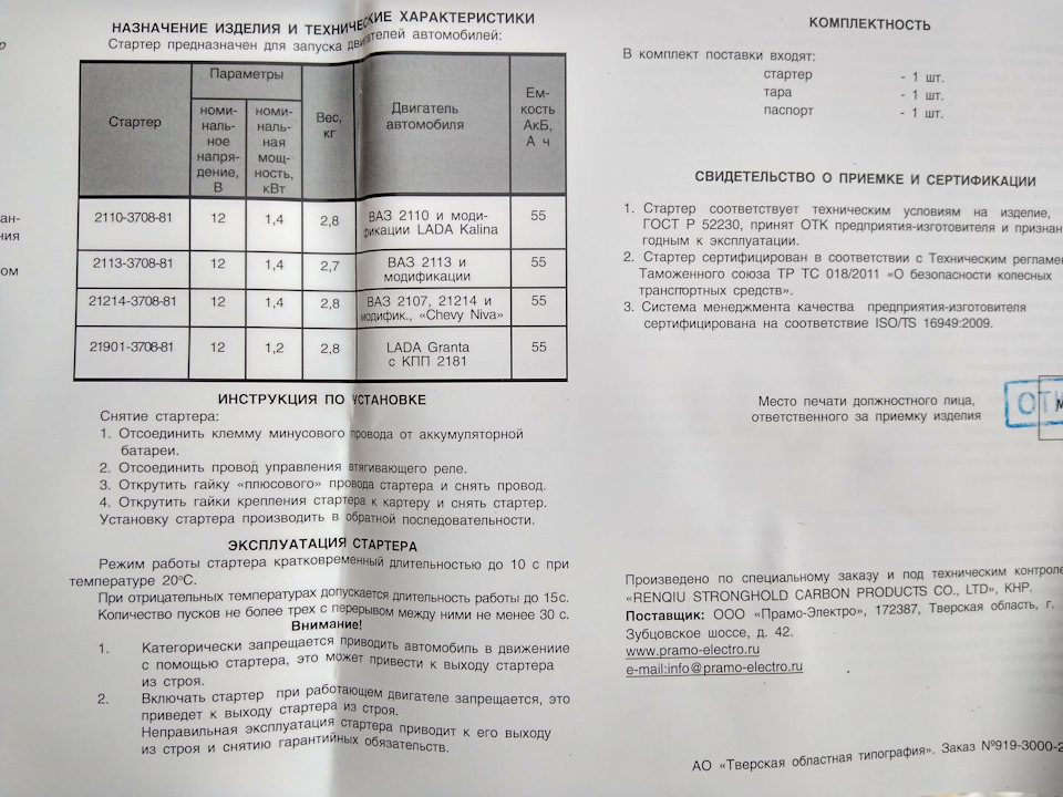 Фото в бортжурнале Chevrolet Niva (1G). Запчасти на фото: PS2230