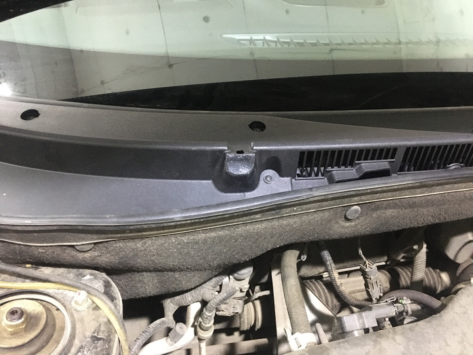 Доработка накладки ветрового окна Гранта FL — Lada Гранта лифтбек, 1,6 ...