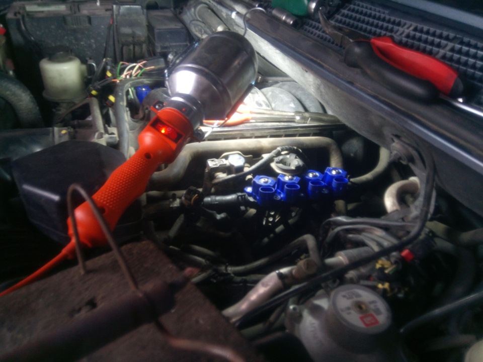 На 40000 работы вышла из строя газовая форсунка BRC — Infiniti QX56 (1G ...