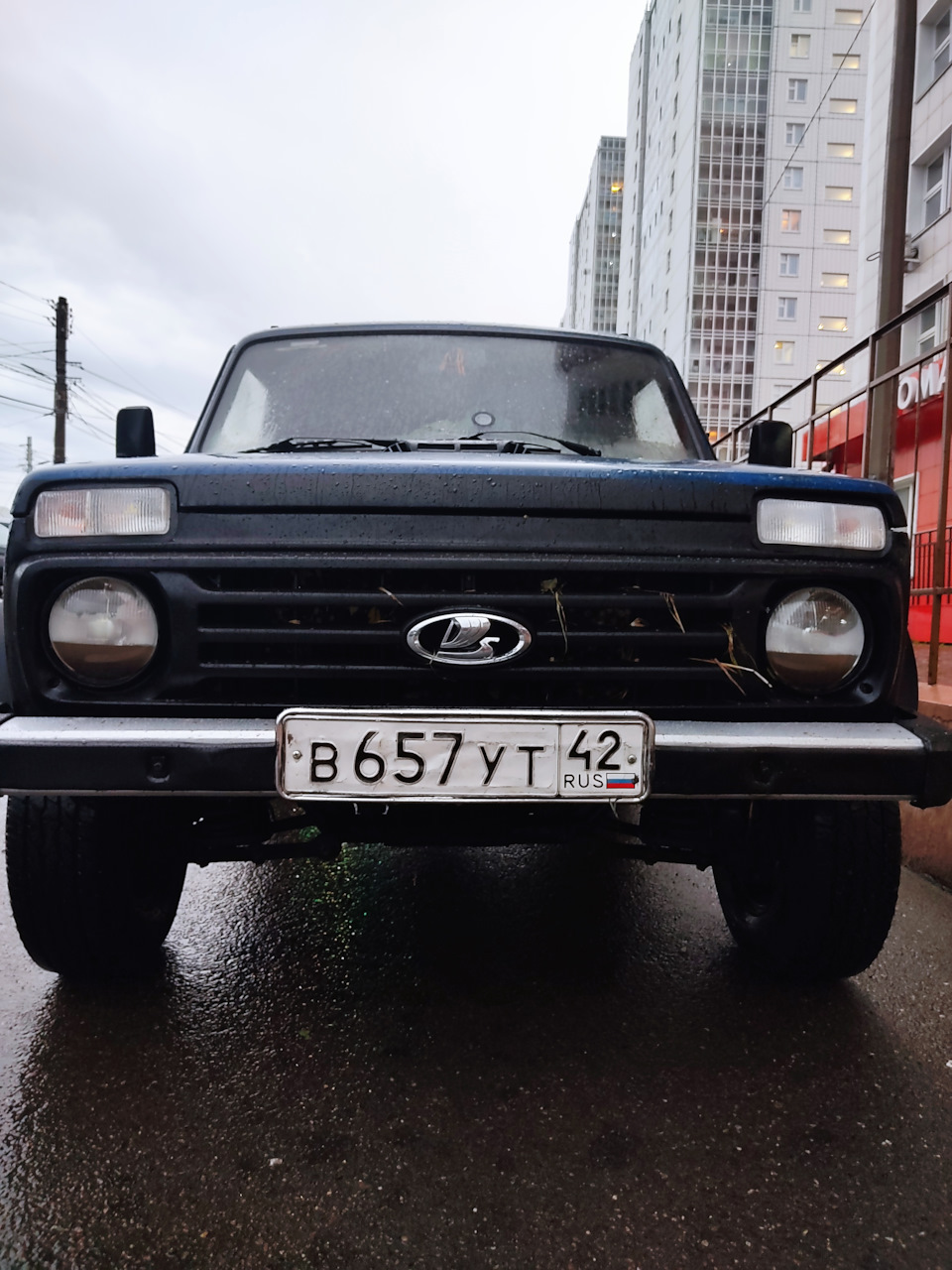 20.06.2021 Красноярск тонул после дождя — Lada 4x4 3D, 1,7 л, 2000 года |  прикол | DRIVE2