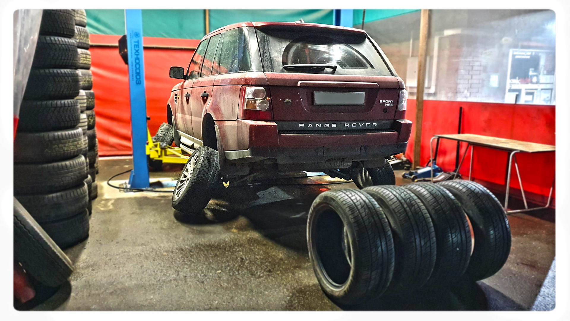 Переобулся с лета на зиму (v.5, Химки) — Land Rover Range Rover Sport ...