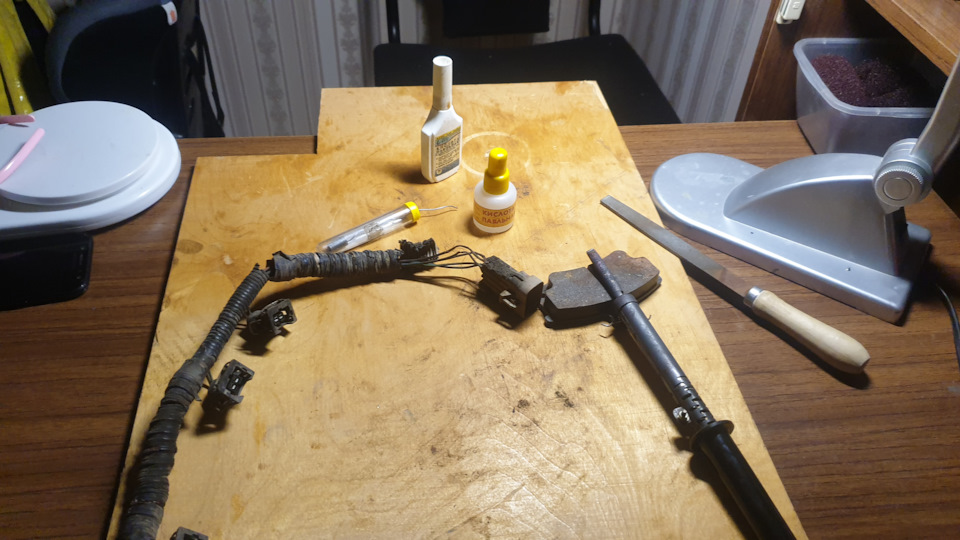 Жгут проводки форсунок — Lada Калина седан, 1,6 л, 2008 года | поломка ...