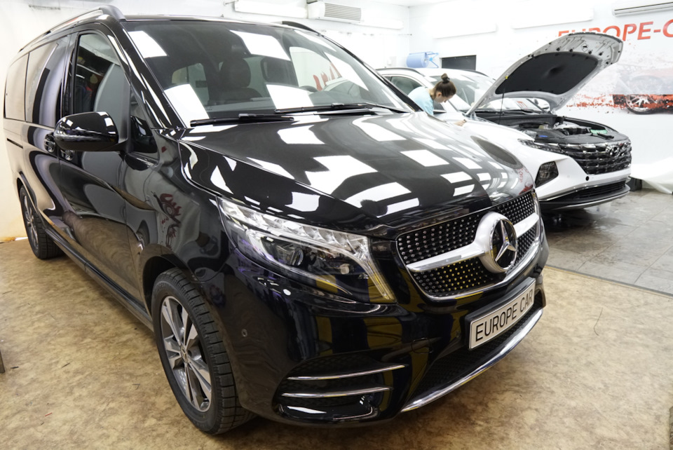 Чип тюнинг Mercedes-benz V-class и установка сгу + стробоскопы ...