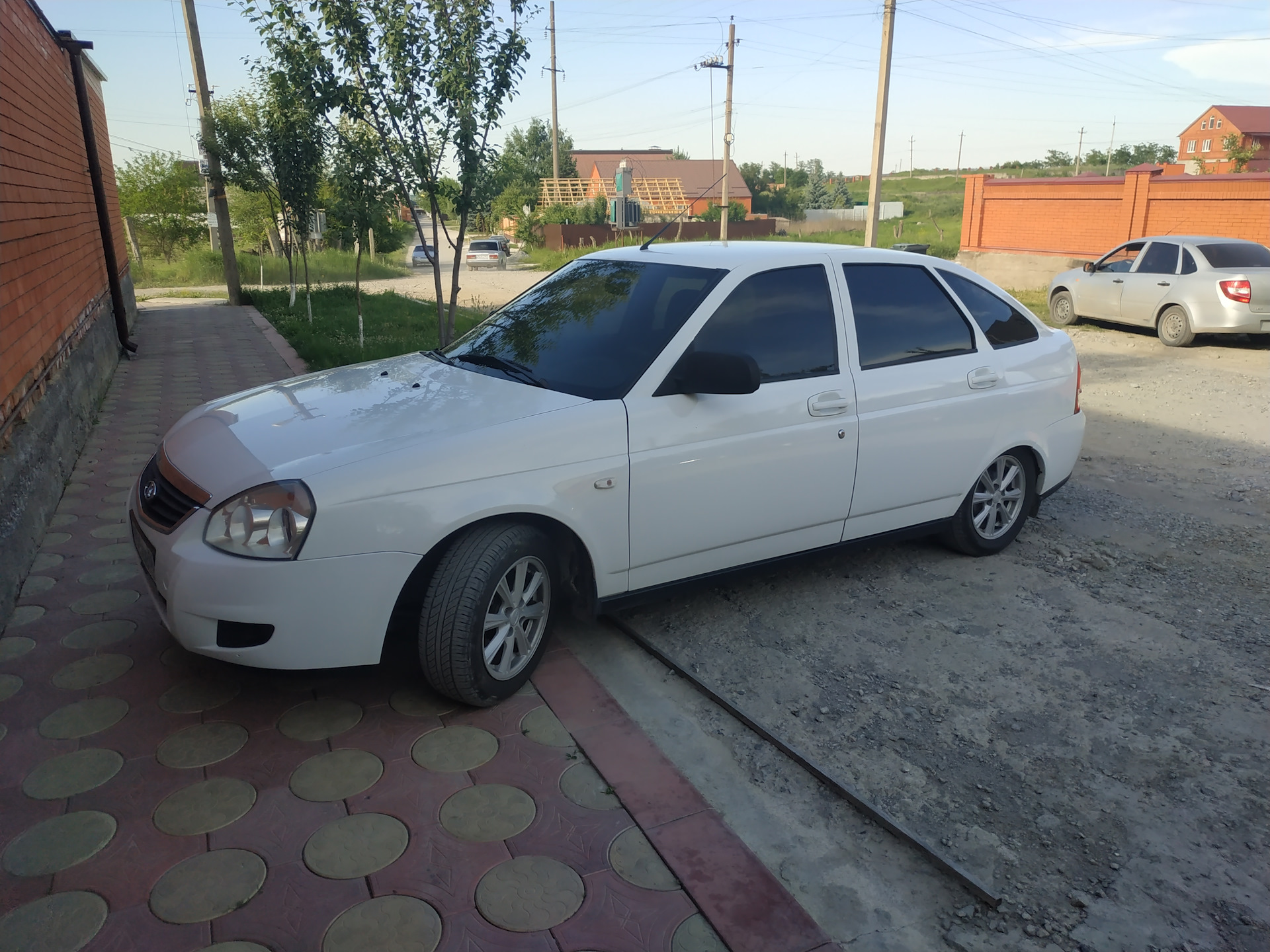 Покраска бамперов — Lada Приора хэтчбек, 1,6 л, 2011 года | стайлинг ...