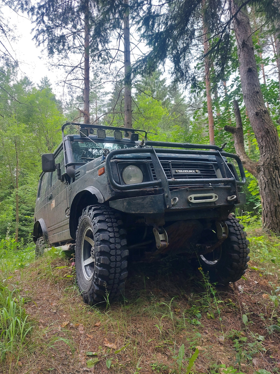 Выезд в лес. Привыкаю к машине) — Suzuki Samurai, 1,5 л, 1992 года |  покатушки | DRIVE2