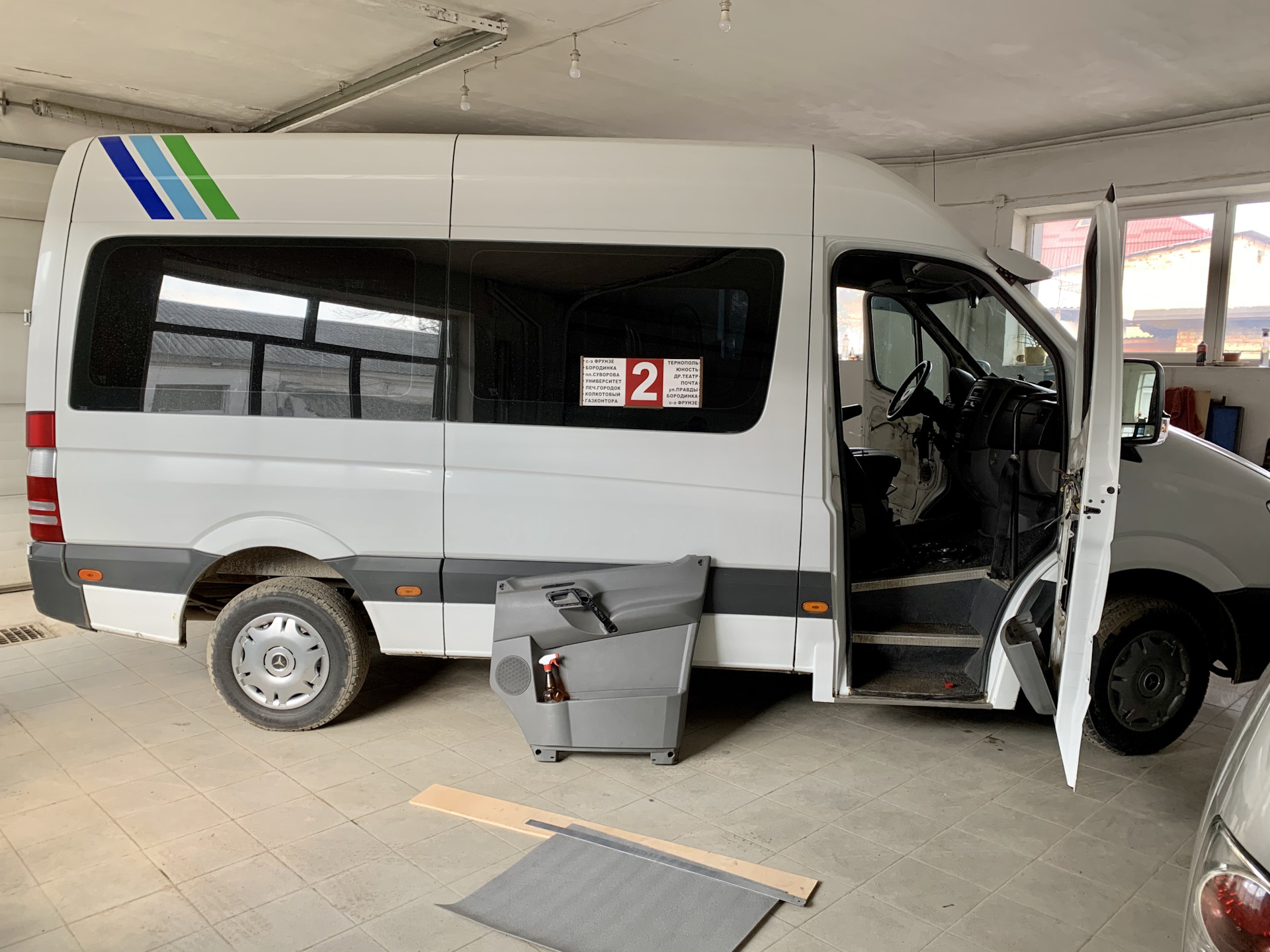 COVID-колонки» — Mercedes-Benz Sprinter (2G), 2,2 л, 2007 года | автозвук |  DRIVE2