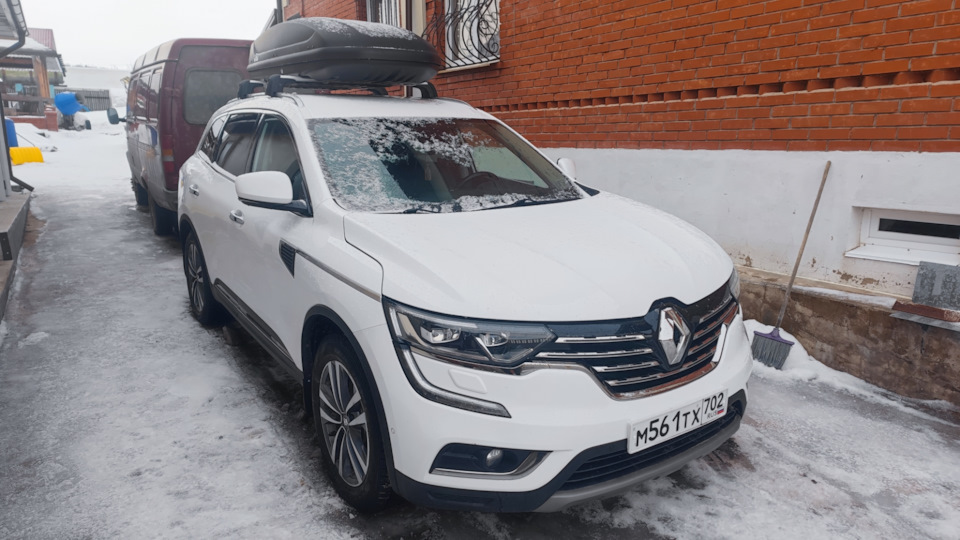 11. Китайские брызговики — потрачено… — Renault Koleos (2G), 2 л, 2019 ...