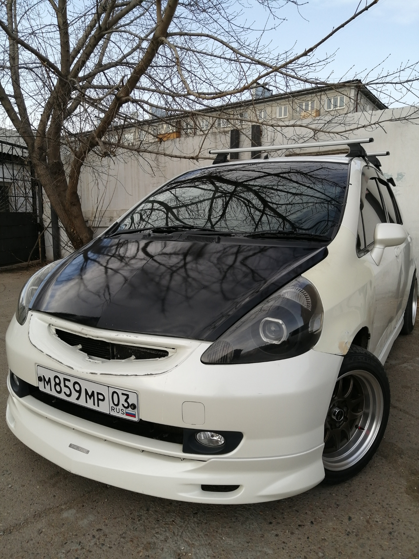 Линзы — Honda Fit (1G), 1,5 л, 2002 года | своими руками | DRIVE2