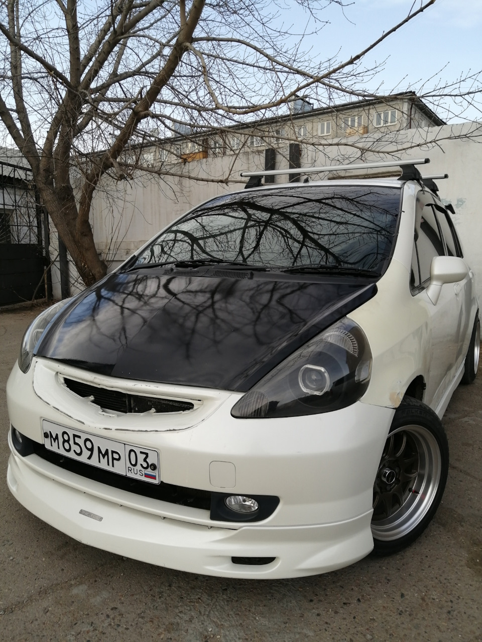 Линзы — Honda Fit (1G), 1,5 л, 2002 года | своими руками | DRIVE2