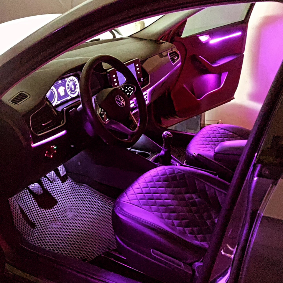 🔥Подсветка салона VW Polo — DRIVE2