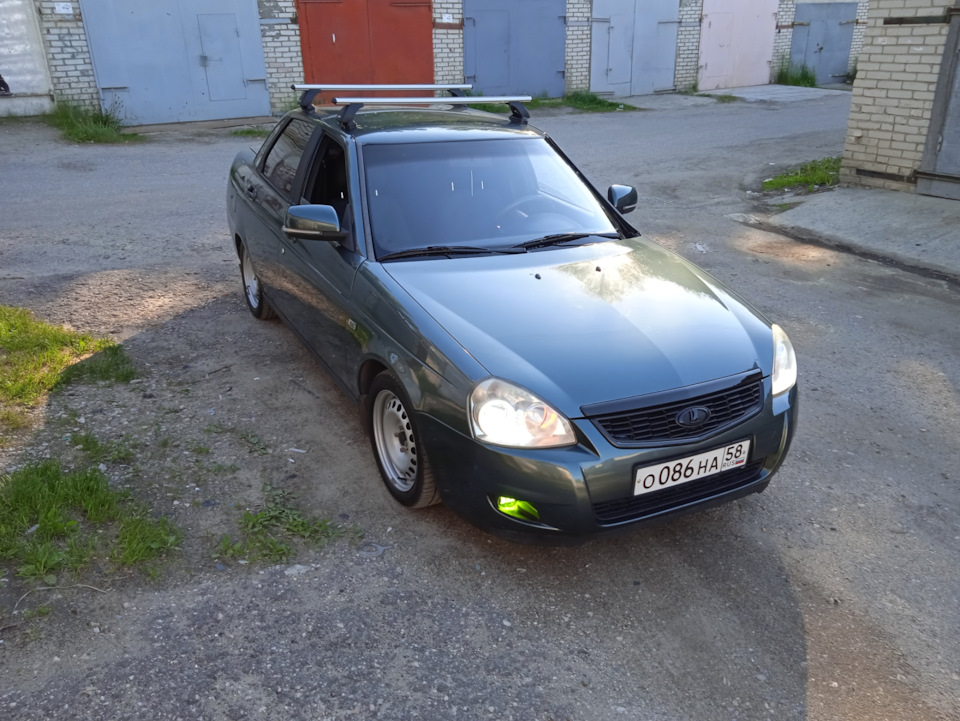 Антихром — Lada Приора седан, 1,6 л, 2008 года | стайлинг | DRIVE2