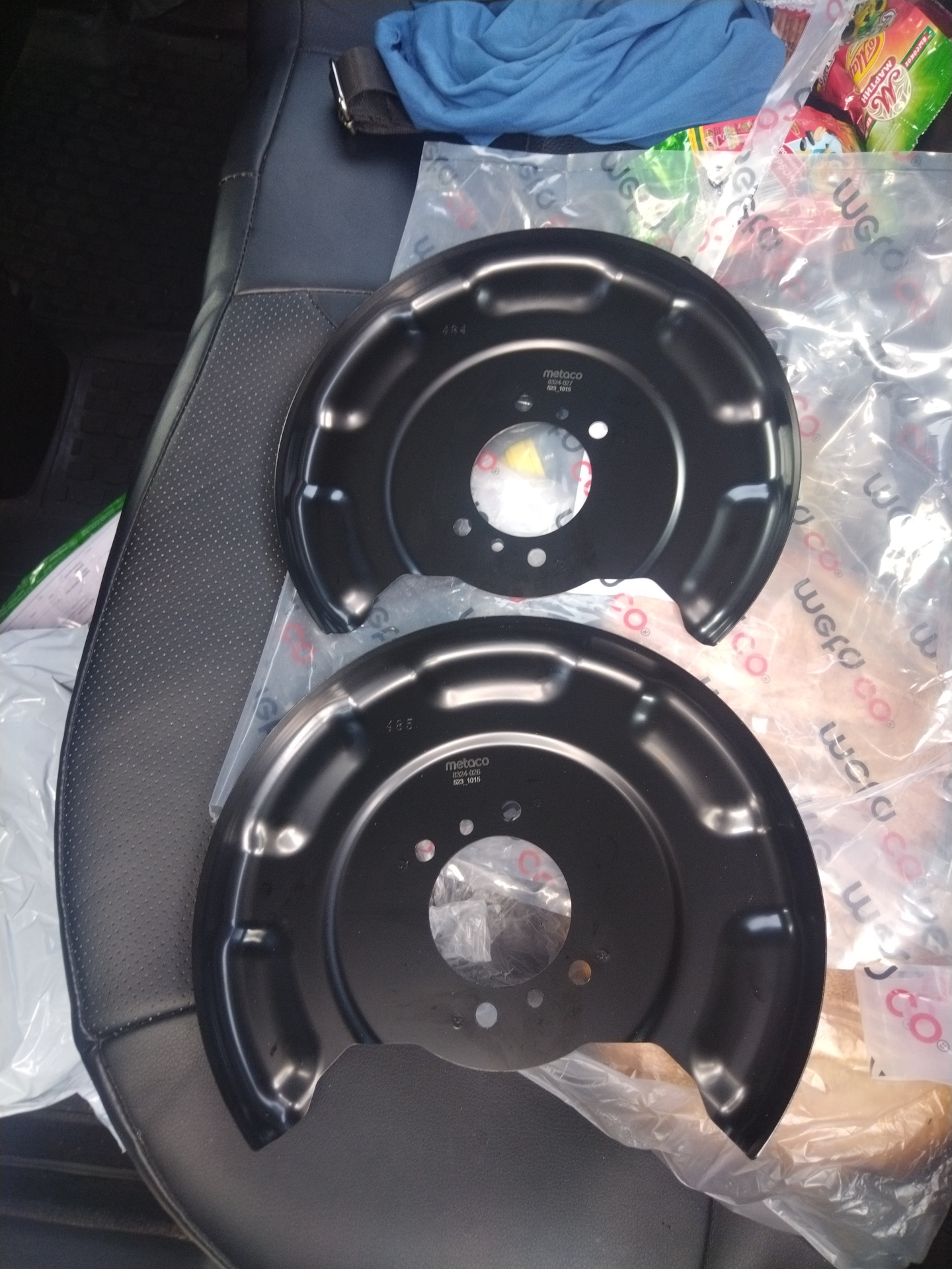 Тормозной защитный кожух — Hyundai Solaris (1G), 1,6 л, 2011 года ...